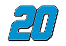Ed Carpenter's car number, #20