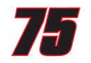 's car number, #75