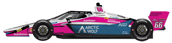 Driver of the #66 David Malukas's Car Livery