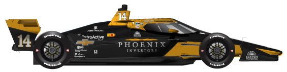 Driver of the #14 Santino Ferrucci's Car Livery