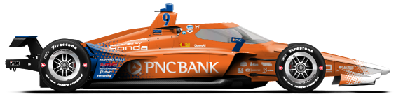Driver of the #9 Scott Dixon's Car Livery