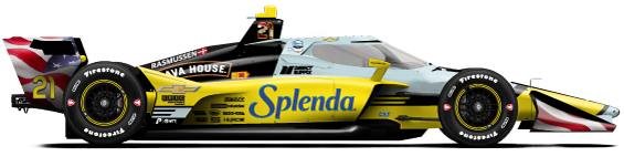 Driver of the #21 Christian Rasmussen's Car Livery