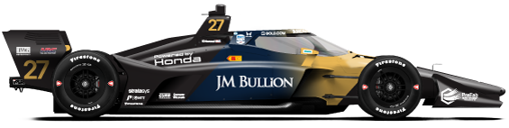 Kyle Kirkwood car side profile