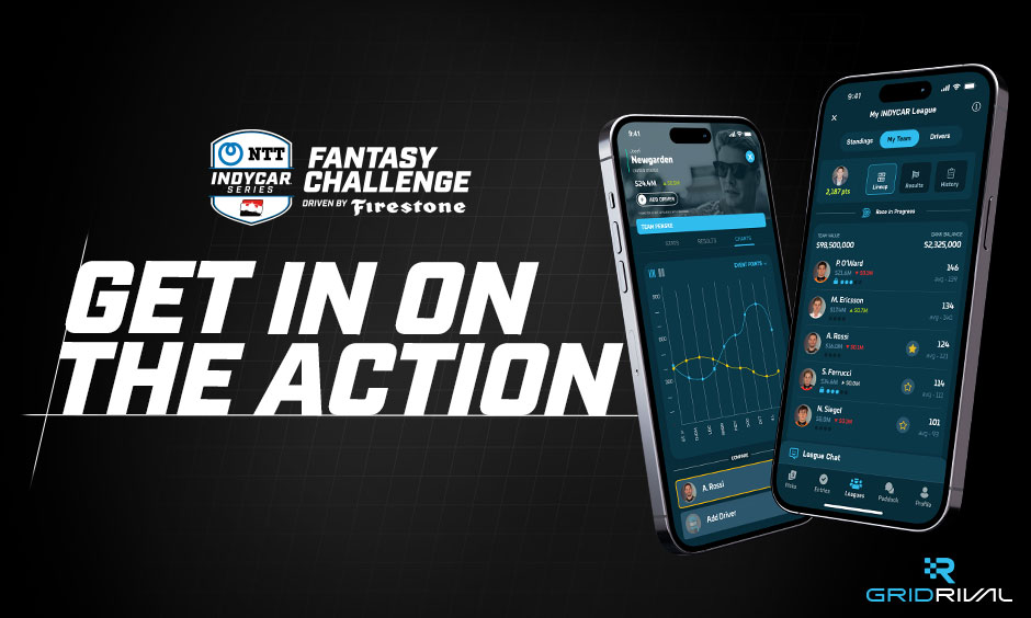 INDYCAR Fantasy Challenge driven by Firestone - the official fantasy racing game of INDYCAR and the NTT INDYCAR SERIES. Download the GridRivals app now and chase your championship!