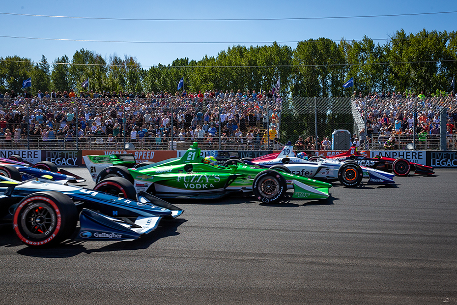 Max Chilton, Spencer Pigot, Pietro Fittipaldi, Carlos Munoz
