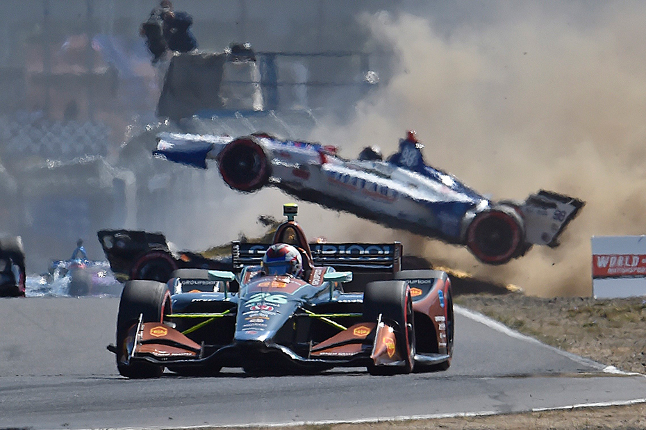 Marco Andretti and Zach Veach