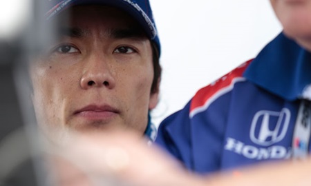 thumbnail for Sato placed on probation for actions in Pocono race