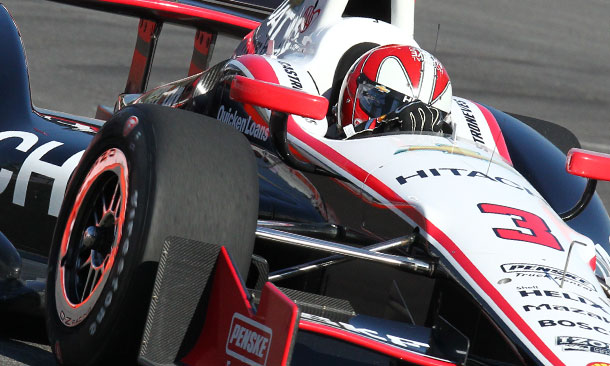 thumbnail for Castroneves blisters record; on to heat races