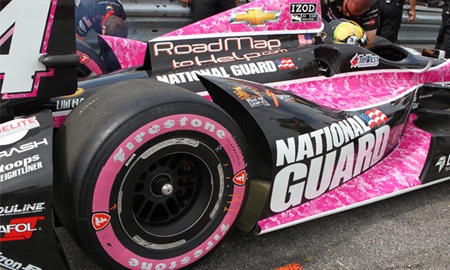 thumbnail for Go behind the scenes with 'pink camo' at Mid-Ohio