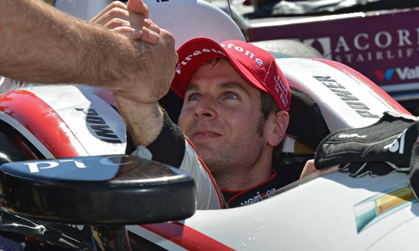 thumbnail for Dixon grabs points lead; Power wins Houston Race 2