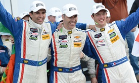 Thumbnail for INDYCAR streak continues with victory in Rolex 24