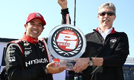 Thumbnail for Castroneves earns pole for Race 1 on Belle Isle