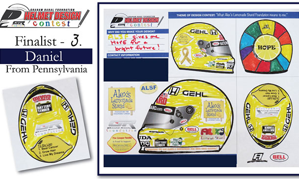 Graham Rahal Helmet Winner