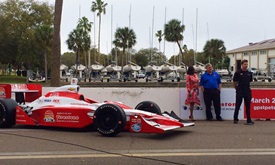 Thumbnail for Defending Firestone Grand Prix of St. Petersburg winner and series champion Will Power says expect lap records to fall