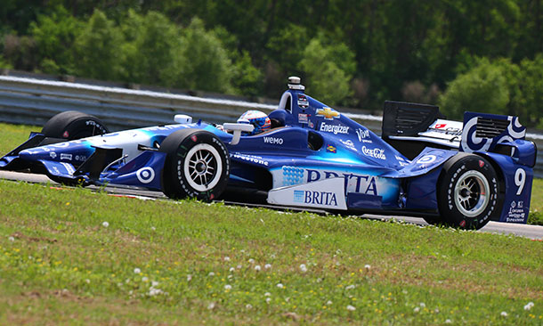 thumbnail for Eight better 1st practice lap time; Dixon tops list
