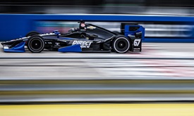 Thumbnail for Newgarden posts fastest lap in Milwaukee practice