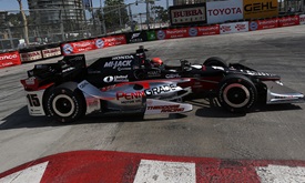 Thumbnail for Rahal tops final practice before Toyota Grand Prix of Long Beach
