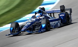 Thumbnail for Rahal, Newgarden face GP of Indy challenge coming from rear of grid
