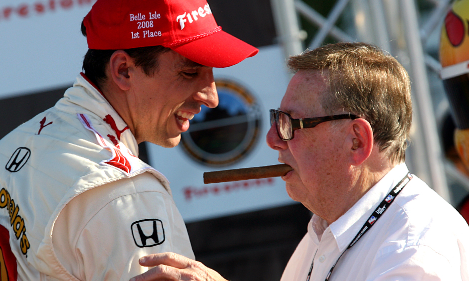 Carl Haas and Justin Wilson
