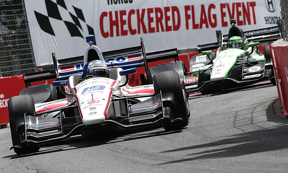 Luca Filippi and Conor Daly