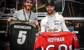 Thumbnail for Hockey players enjoy Honda Indy Toronto visit