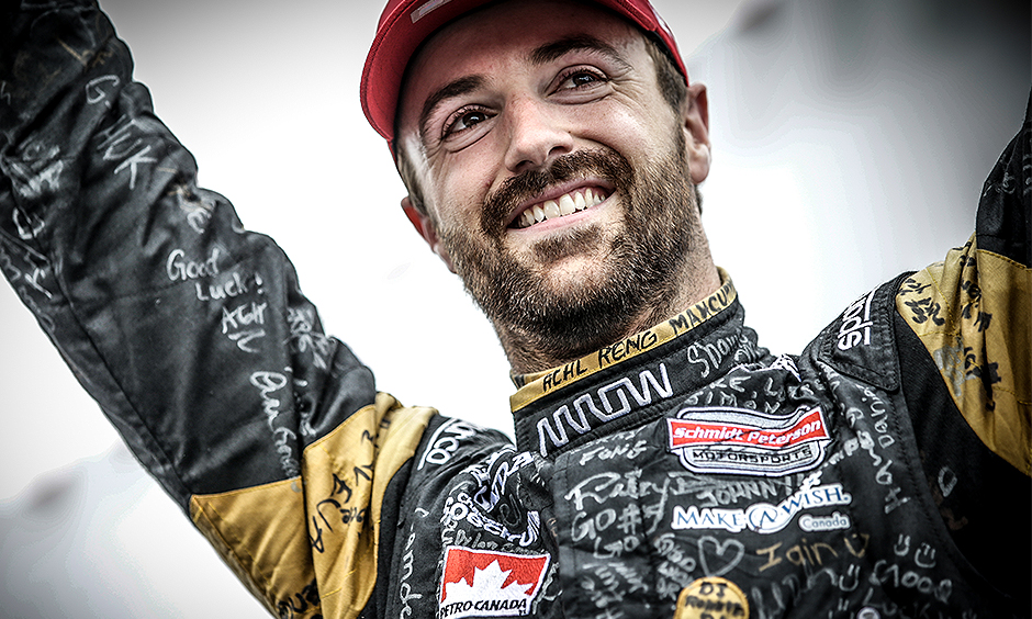 thumbnail for Hinchcliffe rewards himself and fans with Toronto podium finish