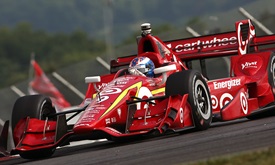 Thumbnail for Dixon leads Mid-Ohio final warmup before late contact with wall