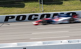 Thumbnail for Important track time logged by 15 drivers at Pocono