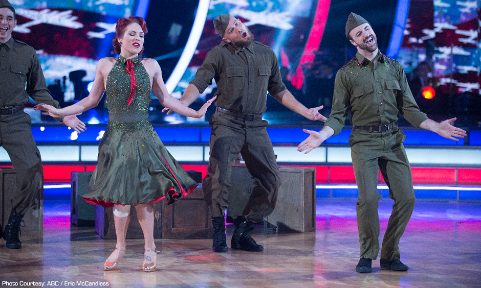 James Hinchcliffe and Sharna Burgess