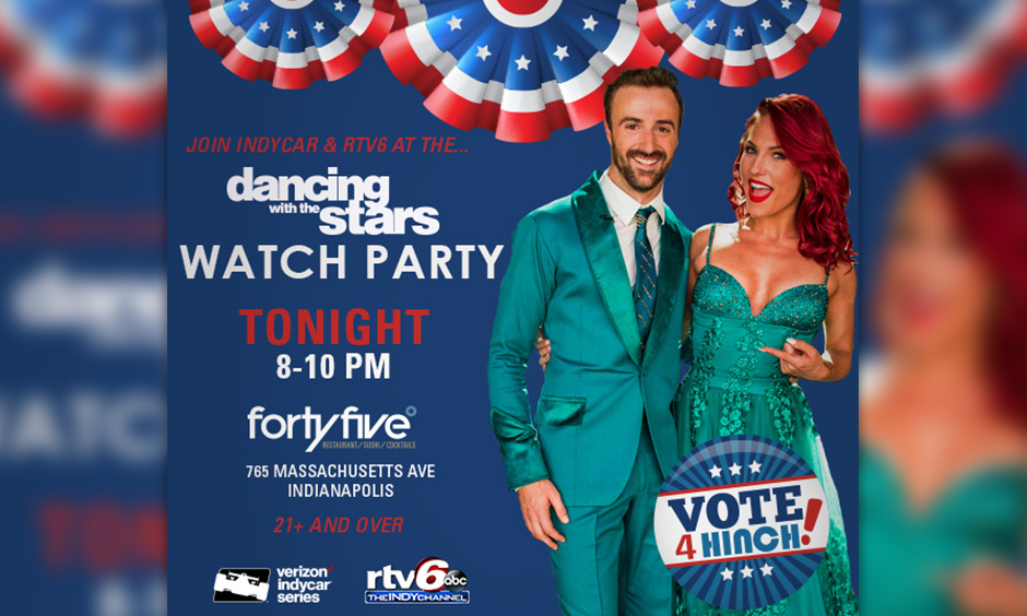 James Hinchcliffe and Sharna Burgess
