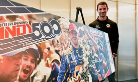 Thumbnail for Rossi's life-changing year comes full circle with Indy 500 ticket unveiling