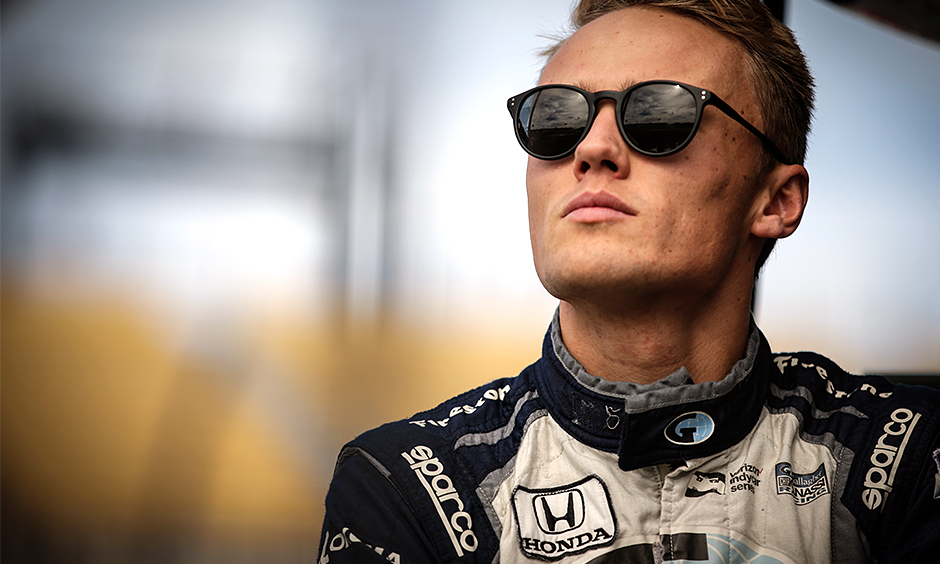 thumbnail for With a season under his belt, Chilton ready to write INDYCAR success story