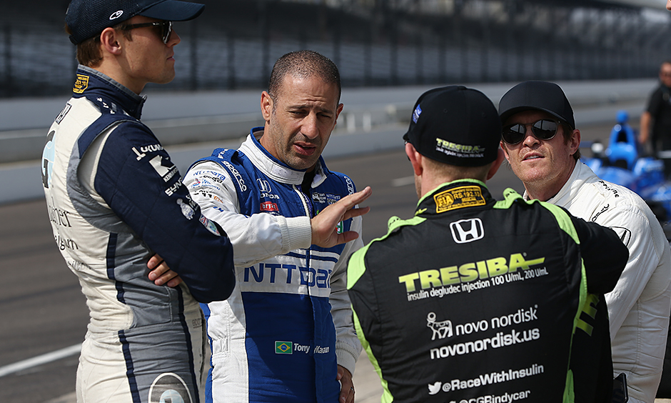 thumbnail for Ganassi gets reacquainted with Honda on famous Indy oval