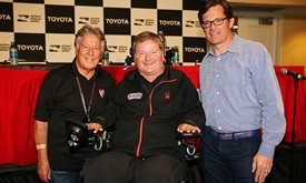 Thumbnail for Schmidt, Andretti to race on IMS road course in semi-autonomous cars