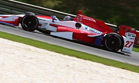 Thumbnail for Andretti speeds to top of chart in Barber second practice
