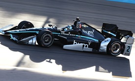 Thumbnail for Newgarden keeps up fast pace, leads windy Phoenix practice