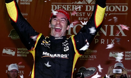 thumbnail for Pagenaud dominates at Phoenix to collect first oval win