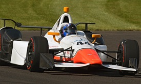 Thumbnail for Indy 500 notes: Lazier gains speed, partner in Teague, Factory at D1