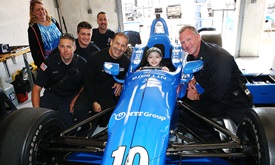 Thumbnail for Holmatro Safety Team, Ganassi drivers welcome young fan