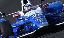 Thumbnail for Sato wins 101st Indianapolis 500