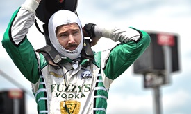 Thumbnail for Resilient Hildebrand rebounds from crash to start second at Iowa