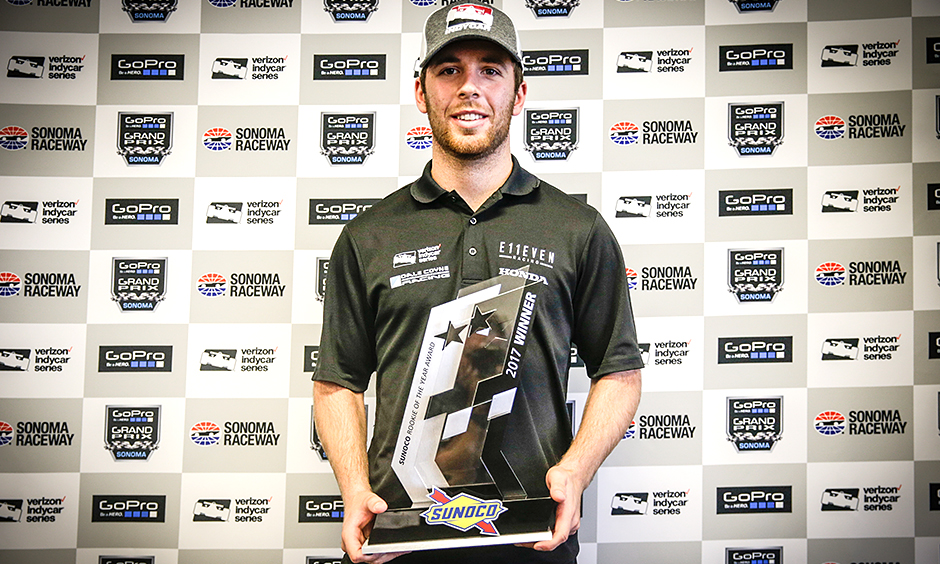 thumbnail for Jones impresses with poise throughout INDYCAR rookie season