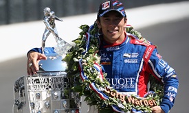 Thumbnail for Sato ready to unveil likeness on Borg-Warner Trophy today
