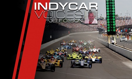 thumbnail for Jones enjoys view from atop crowded INDYCAR ladder