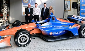 Thumbnail for Ganassi brings hometown flavor to sponsor Dixon's car with PNC Bank