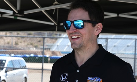 thumbnail for Wilson using Indy 500 ride to literally highlight organ donation story