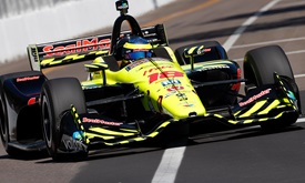 Thumbnail for Bourdais inherits wild St. Pete victory after leaders Wickens, Rossi collide