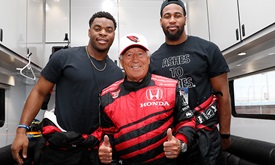 Thumbnail for NFL players sense new kind of rush at Phoenix race