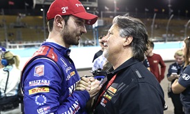 Thumbnail for Rossi recovers from Phoenix pit incident to nab third