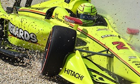 Thumbnail for Turn 5 at Barber proving quite the adventure for INDYCAR drivers